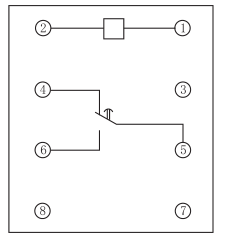SS-60型時間繼電器內部接線及外引接線圖(背視圖)圖片 SS-60型時間繼電器內部接線及外引接線圖(背視圖)圖片